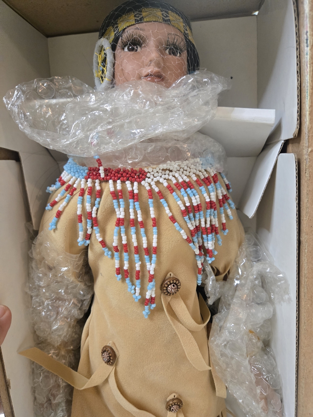 Vintage: Mahala Porcelain Doll